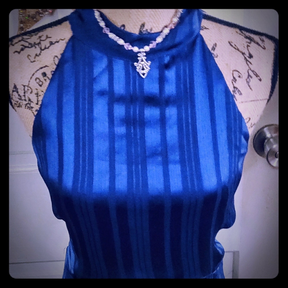 💙 Gorgeous Blue Banana Republic Gown 💙